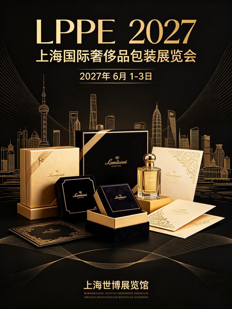 LPPE上海奢侈品包装展览会海报
