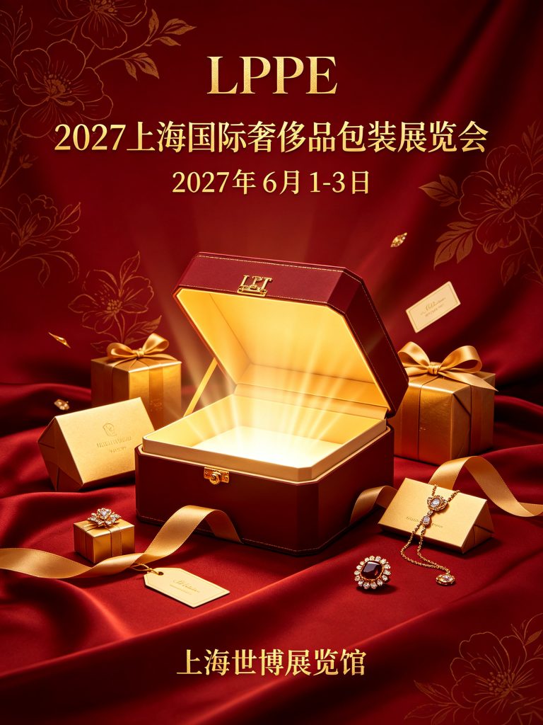 LPPE上海奢侈品包装展览会海报