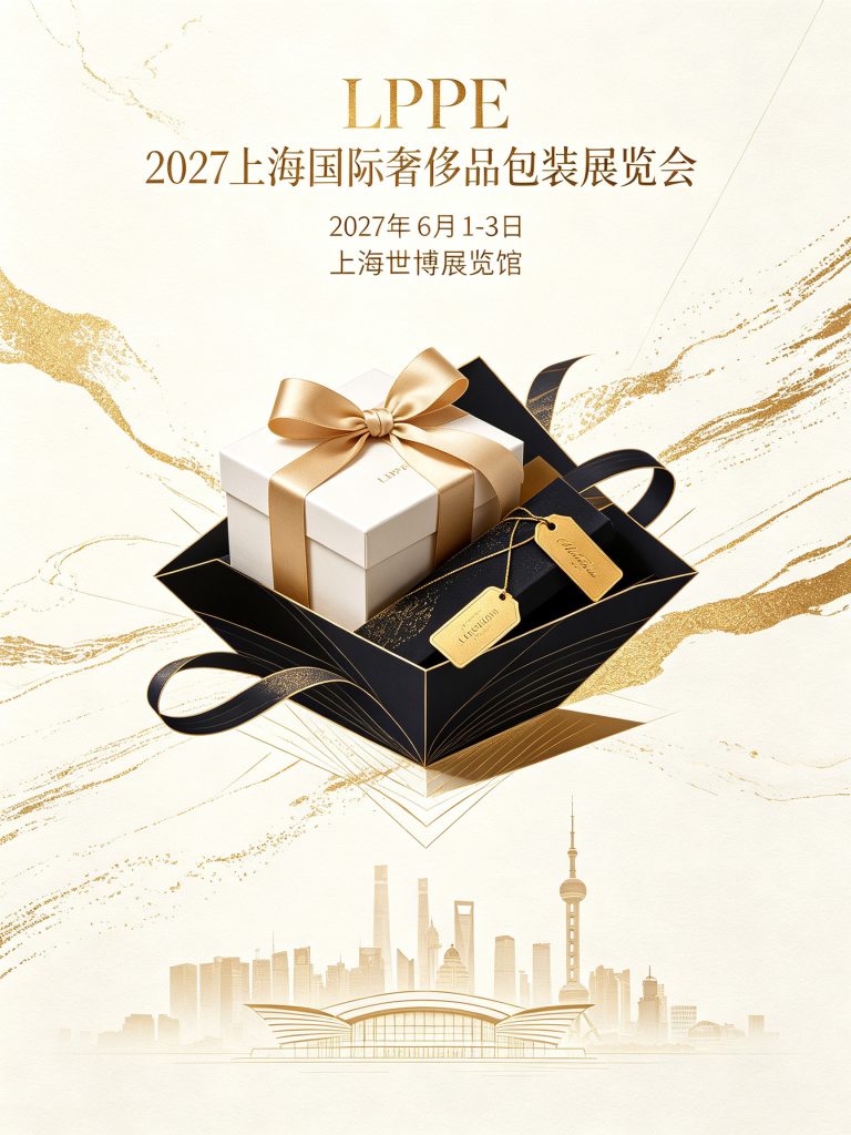 LPPE上海奢侈品包装展览会海报