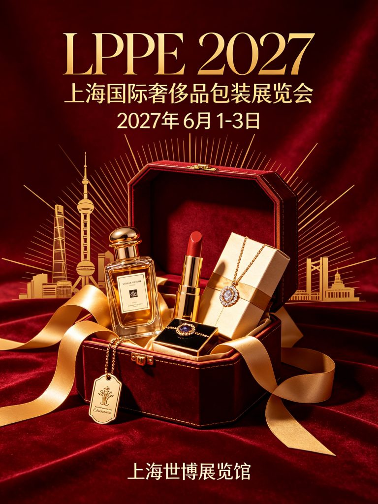 LPPE上海奢侈品包装展览会海报