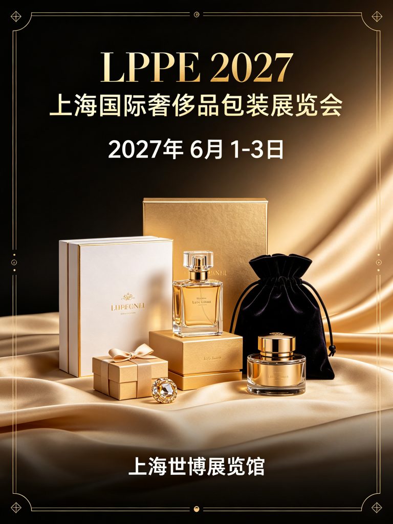 LPPE上海奢侈品包装展览会海报
